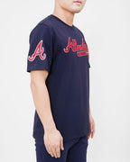 MLB ATLANTA BRAVES CLASSIC CHENILLE MEN'S TOP (MIDNIGHT NAVY)