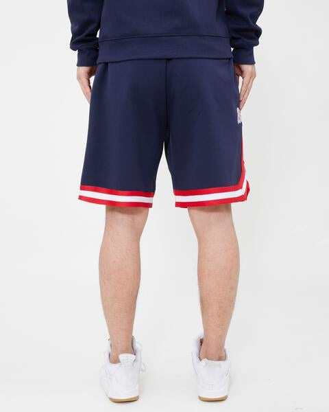 MLB ATLANTA BRAVES CLASSIC CHENILLE MEN'S SHORT (MIDNIGHT NAVY)