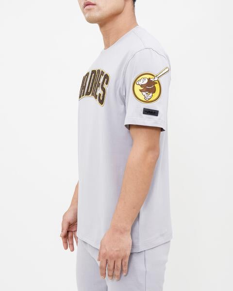 MLB SAN DIEGO PADRES CLASSIC CHENILLE MEN'S TOP (GRAY)
