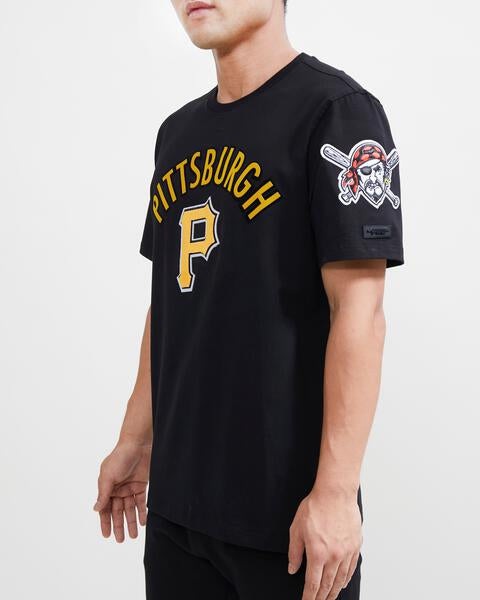 MLB PITTSBURGH PIRATES CLASSIC BRISTLE MEN'S TOP (BLACK)