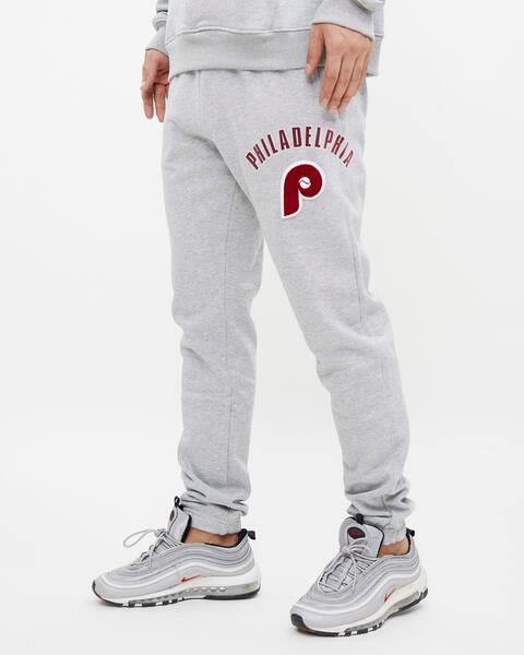 MLB PHILADELPHIA PHILLIES CLASSIC MEN'S SWEATPANT (HEATHER GREY)
