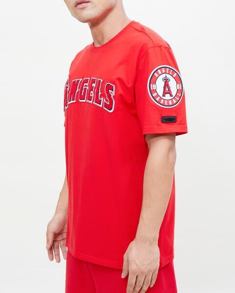 MLB LOS ANGELES ANGELS CLASSIC CHENILLE MEN'S TOP (RED)