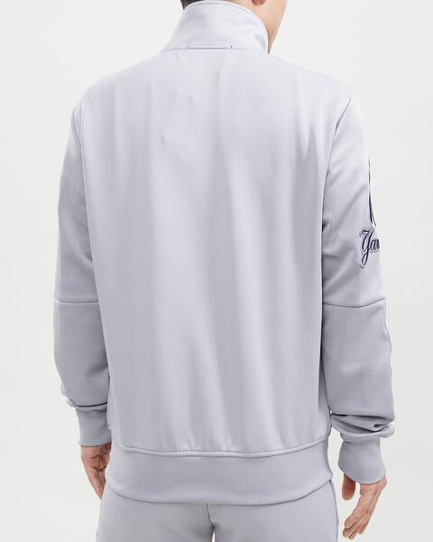 MLB NEW YORK YANKEES CLASSIC VESTE D'ENTRAÎNEMENT POUR HOMME (GRIS)