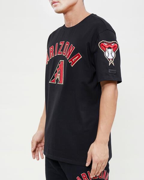 MLB ARIZONA DIAMONDBACKS CLASSIC BRISTLE MEN'S TOP (BLACK)