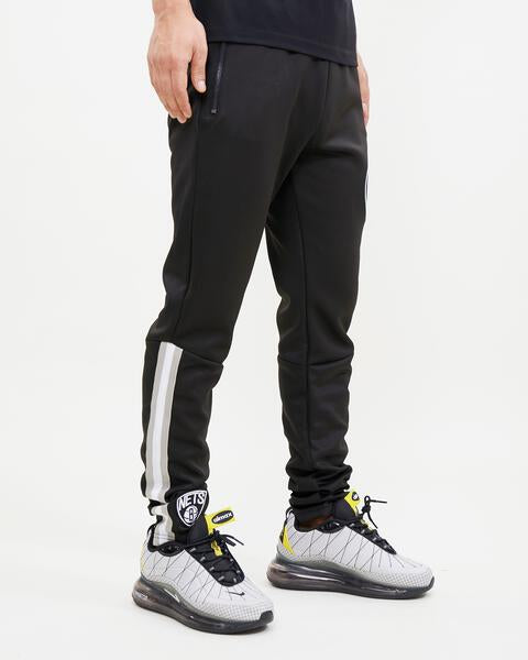 NBA BROOKLYN NETS CLASSIC MEN'S TRACK PANT (BLACK)