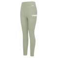 PRO STANDARD CLASSIC CHENILLE WHT LOGO WOMEN'S JERSEY LEGGING (MOSS)