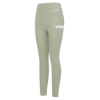 PRO STANDARD CLASSIC CHENILLE WHT LOGO WOMEN'S JERSEY LEGGING (MOSS)