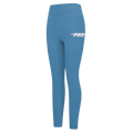 PRO STANDARD CLASSIC CHENILLE WHT LOGO WOMEN'S JERSEY LEGGING (STEEL BLUE)