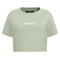 PRO STANDARD CLASSIC CHENILLE WHT LOGO WOMEN'S SJ BOXY TEE (MOSS)