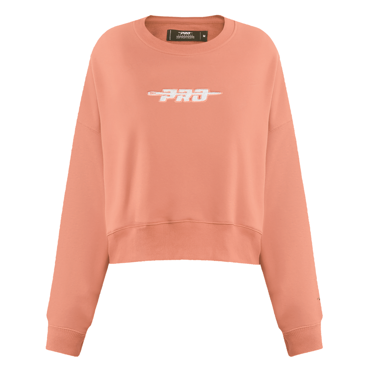 PRO STANDARD CLASSIC CHENILLE CHANDAIL À COL ROND EN MOLLETON À LOGO BLANC POUR FEMME (GOYAVE)