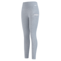 PRO STANDARD CLASSIC CHENILLE LEGGING EN JERSEY À LOGO BLANC POUR FEMME (GRIS CHINÉ FONCÉ)