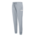PRO STANDARD CLASSIC CHENILLE PANTALON OUATÉ EN MOLLETON À LOGO BLANC POUR FEMME (GRIS CHINÉ FONCÉ)