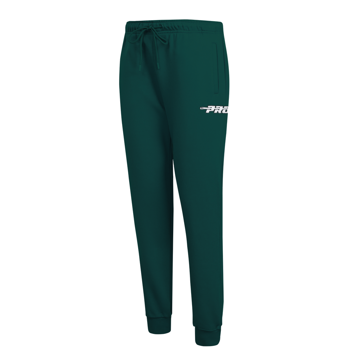 PRO STANDARD CLASSIC CHENILLE PANTALON OUATÉ EN MOLLETON À LOGO BLANC POUR FEMME (VERT FORÊT)