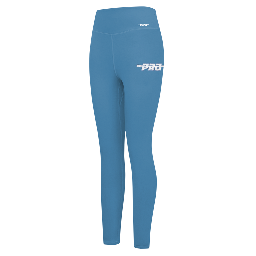 PRO STANDARD CLASSIC CHENILLE WHT LOGO WOMEN'S LEGGING FLC (STEEL BLUE)