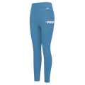 PRO STANDARD CLASSIC CHENILLE WHT LOGO WOMEN'S LEGGING FLC (STEEL BLUE)