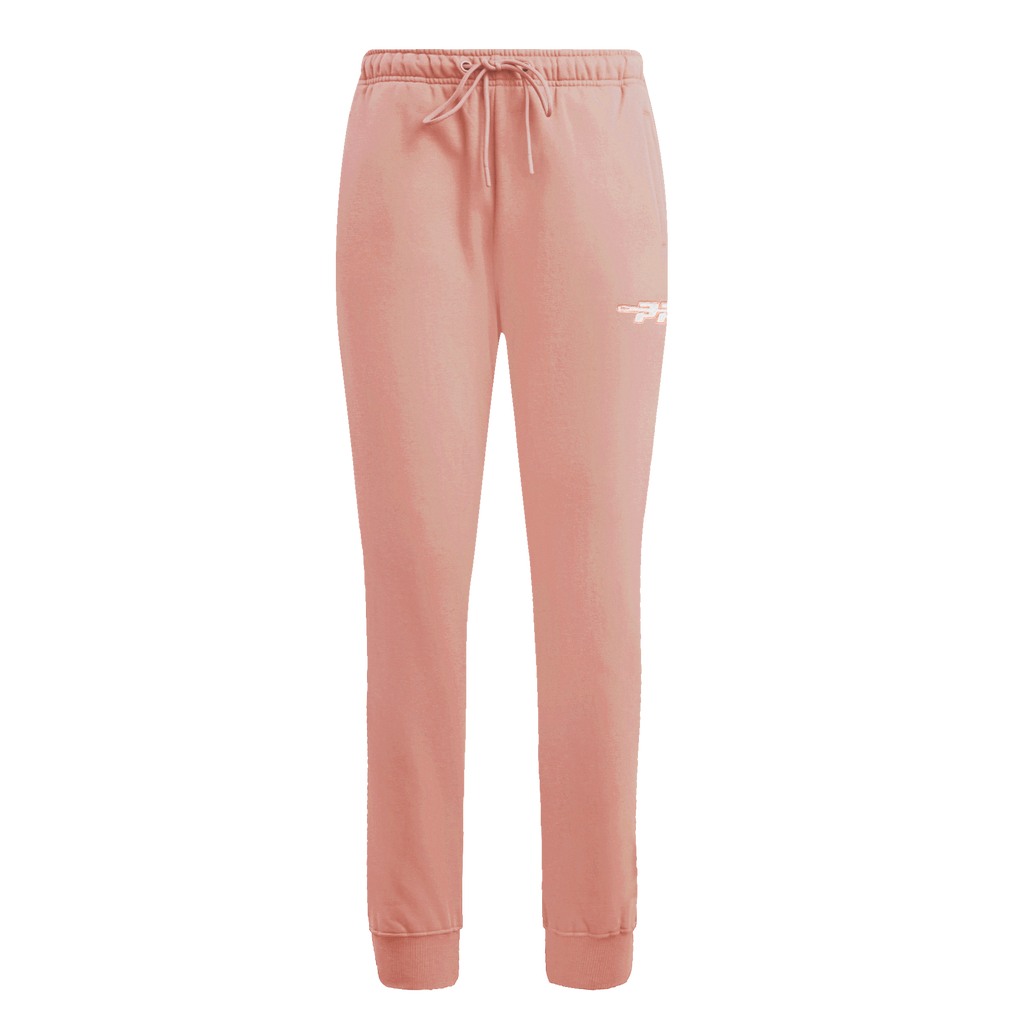 PRO STANDARD CLASSIC CHENILLE PANTALON OUATÉ EN MOLLETON À LOGO BLANC POUR FEMME (GOYAVE)