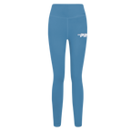 PRO STANDARD CLASSIC CHENILLE WHT LOGO WOMEN'S JERSEY LEGGING (STEEL BLUE)