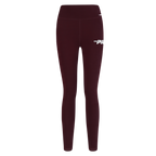 PRO STANDARD CLASSIC CHENILLE WHT LOGO WOMEN'S JERSEY LEGGING (WINE)