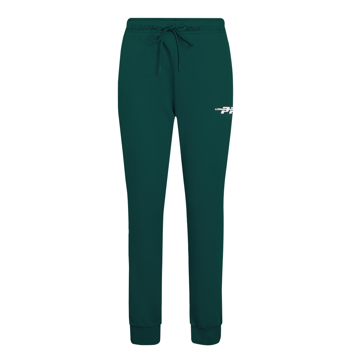 PRO STANDARD CLASSIC CHENILLE PANTALON OUATÉ EN MOLLETON À LOGO BLANC POUR FEMME (VERT FORÊT)