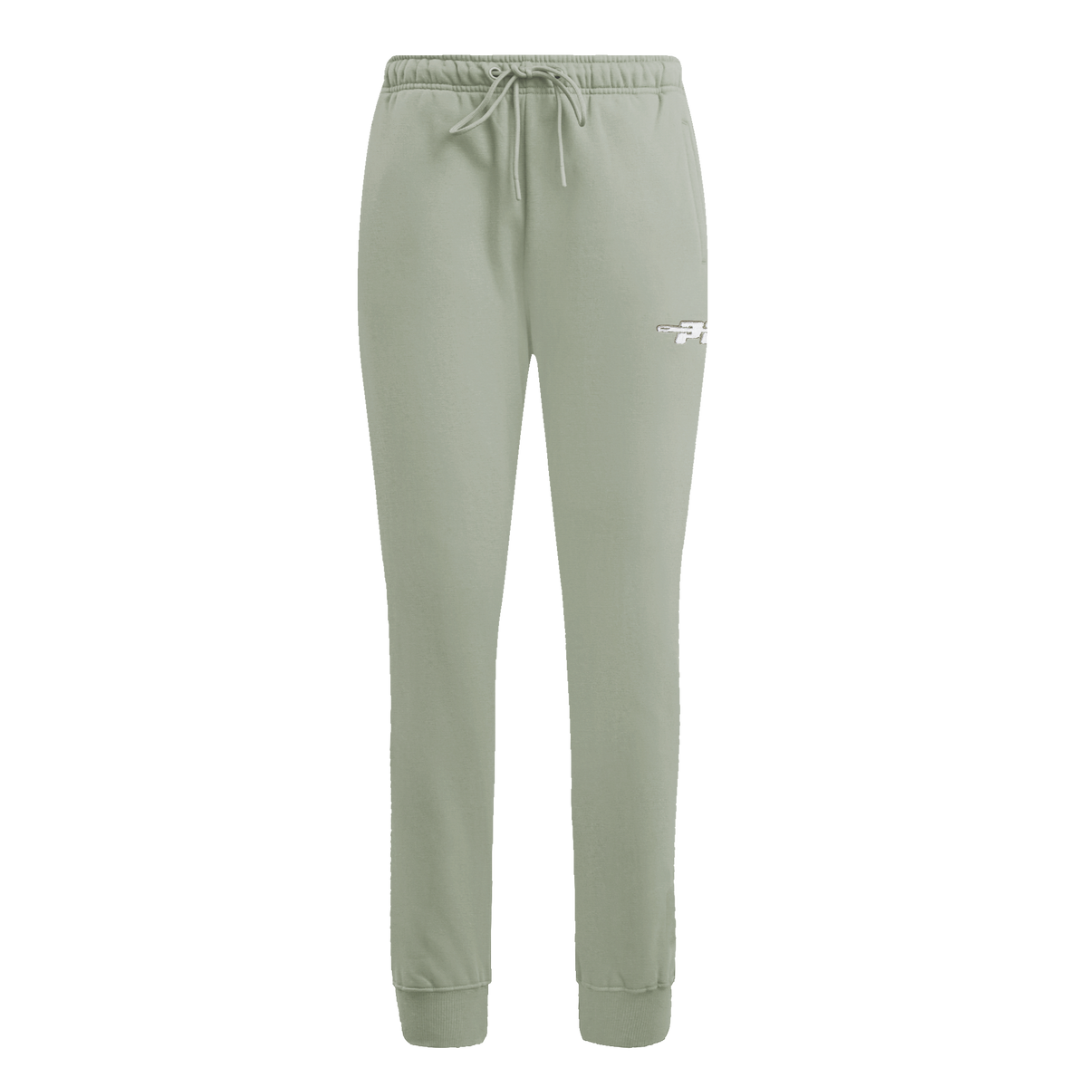 PRO STANDARD CLASSIC CHENILLE PANTALON OUATÉ EN MOLLETON À LOGO BLANC POUR FEMME (VERT MOUSSE)