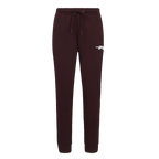 PRO STANDARD CLASSIC CHENILLE PANTALON OUATÉ EN MOLLETON À LOGO BLANC POUR FEMME (LIE-DE-VIN)
