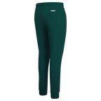 PRO STANDARD CLASSIC CHENILLE PANTALON OUATÉ EN MOLLETON À LOGO BLANC POUR FEMME (VERT FORÊT)