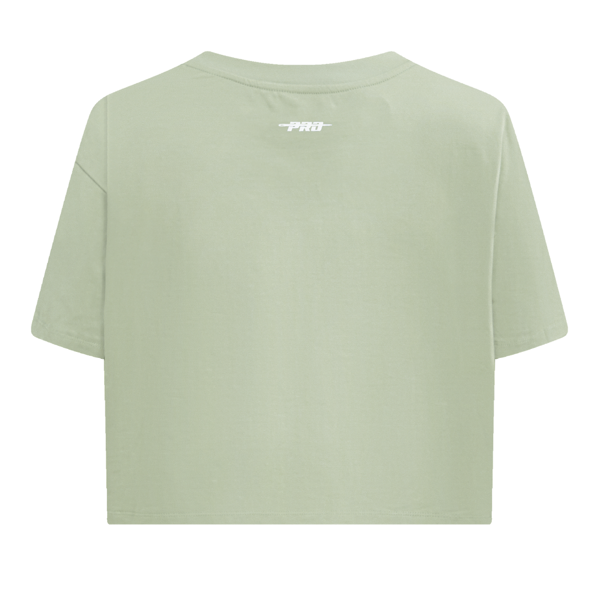 PRO STANDARD CLASSIC CHENILLE WHT LOGO WOMEN'S SJ BOXY TEE (MOSS)