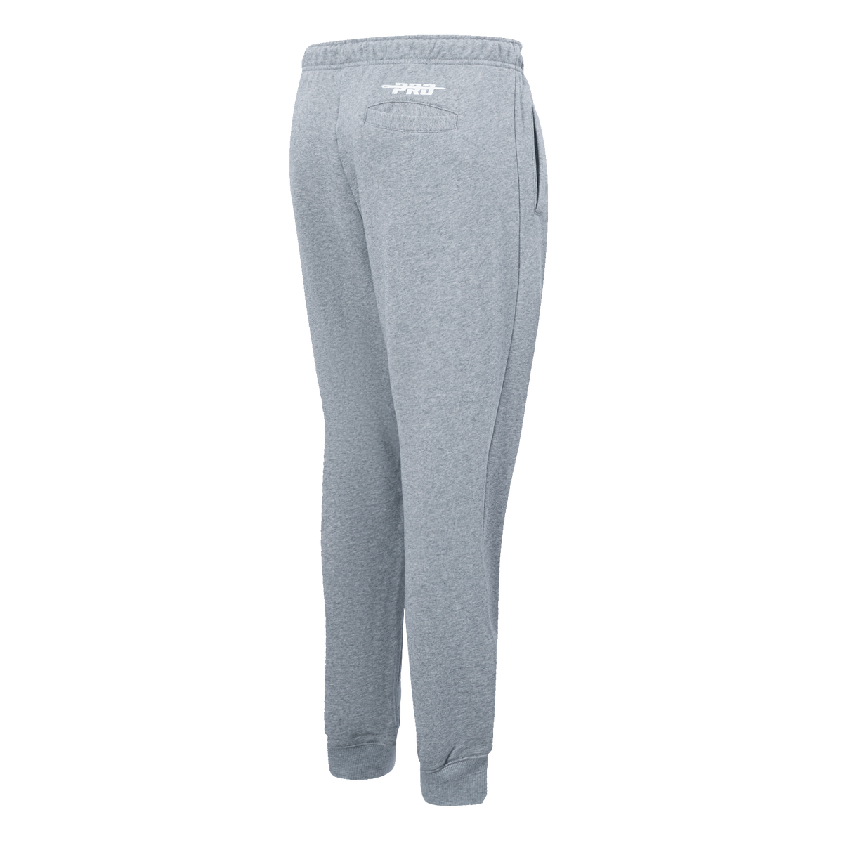PRO STANDARD CLASSIC CHENILLE PANTALON OUATÉ EN MOLLETON À LOGO BLANC POUR FEMME (GRIS CHINÉ FONCÉ)