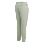 PRO STANDARD CLASSIC CHENILLE PANTALON OUATÉ EN MOLLETON À LOGO BLANC POUR FEMME (VERT MOUSSE)