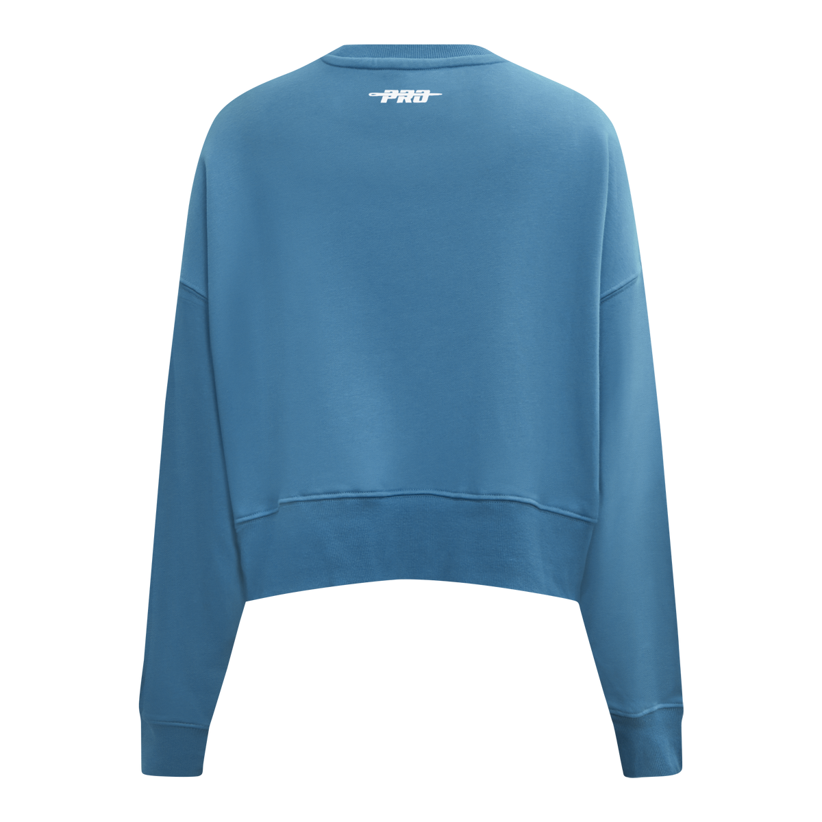 PRO STANDARD CLASSIC CHENILLE WHT LOGO WOMEN'S FLC CREWNECK (STEEL BLUE)