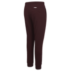 PRO STANDARD CLASSIC CHENILLE PANTALON OUATÉ EN MOLLETON À LOGO BLANC POUR FEMME (LIE-DE-VIN)