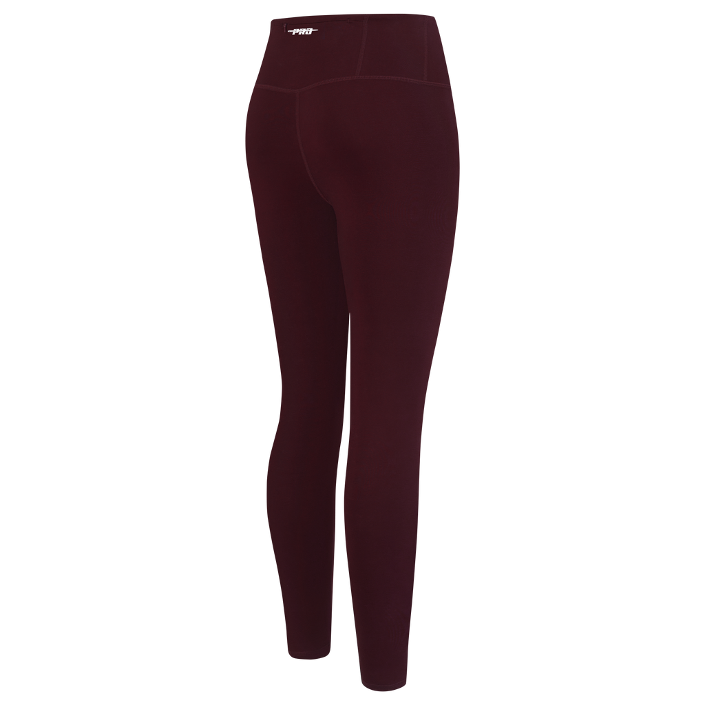 PRO STANDARD CLASSIC CHENILLE WHT LOGO WOMEN'S JERSEY LEGGING (WINE)