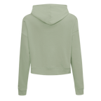 PRO STANDARD CLASSIC CHENILLE WHT LOGO WOMEN'S FLC CROPPED PO HOODIE (MOSS)
