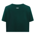 PRO STANDARD CLASSIC CHENILLE WHT LOGO WOMEN'S SJ BOXY TEE (FOREST GREEN)
