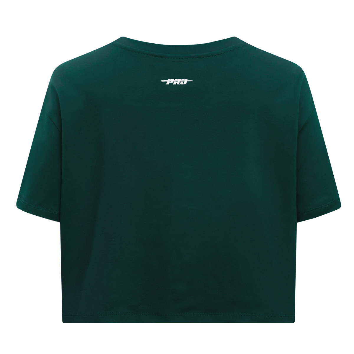 PRO STANDARD CLASSIC CHENILLE WHT LOGO WOMEN'S SJ BOXY TEE (FOREST GREEN)
