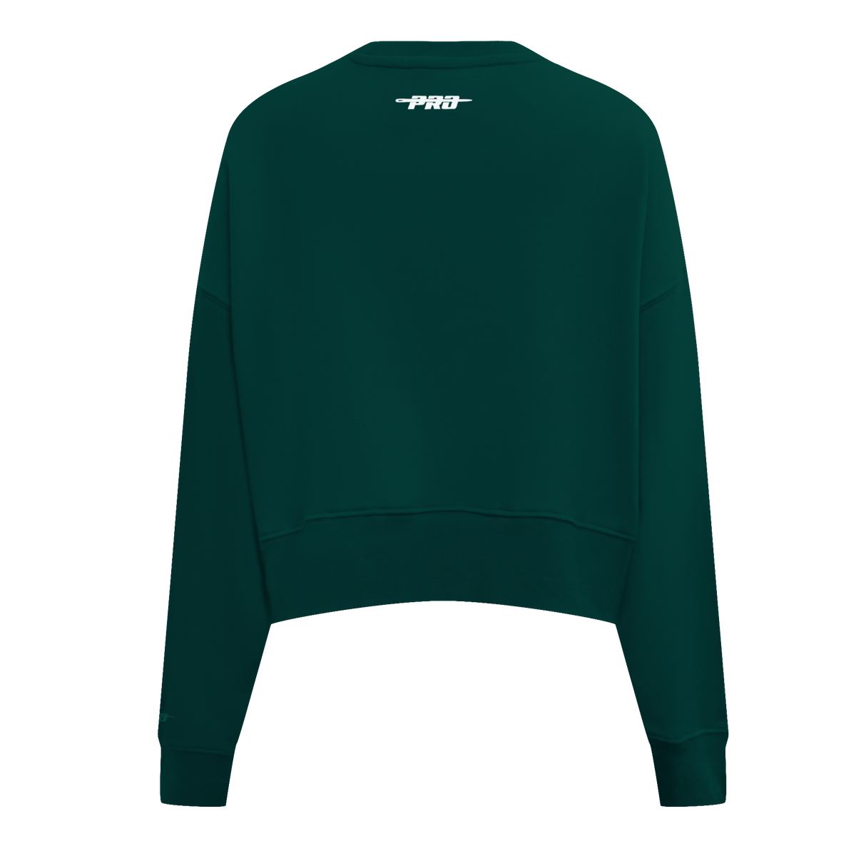 PRO STANDARD CLASSIC CHENILLE WHT LOGO WOMEN'S FLC CREWNECK (FOREST GREEN)