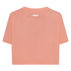 PRO STANDARD CLASSIC CHENILLE WHT LOGO WOMEN'S SJ BOXY TEE (GUAVA)