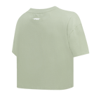 PRO STANDARD CLASSIC CHENILLE WHT LOGO WOMEN'S SJ BOXY TEE (MOSS)