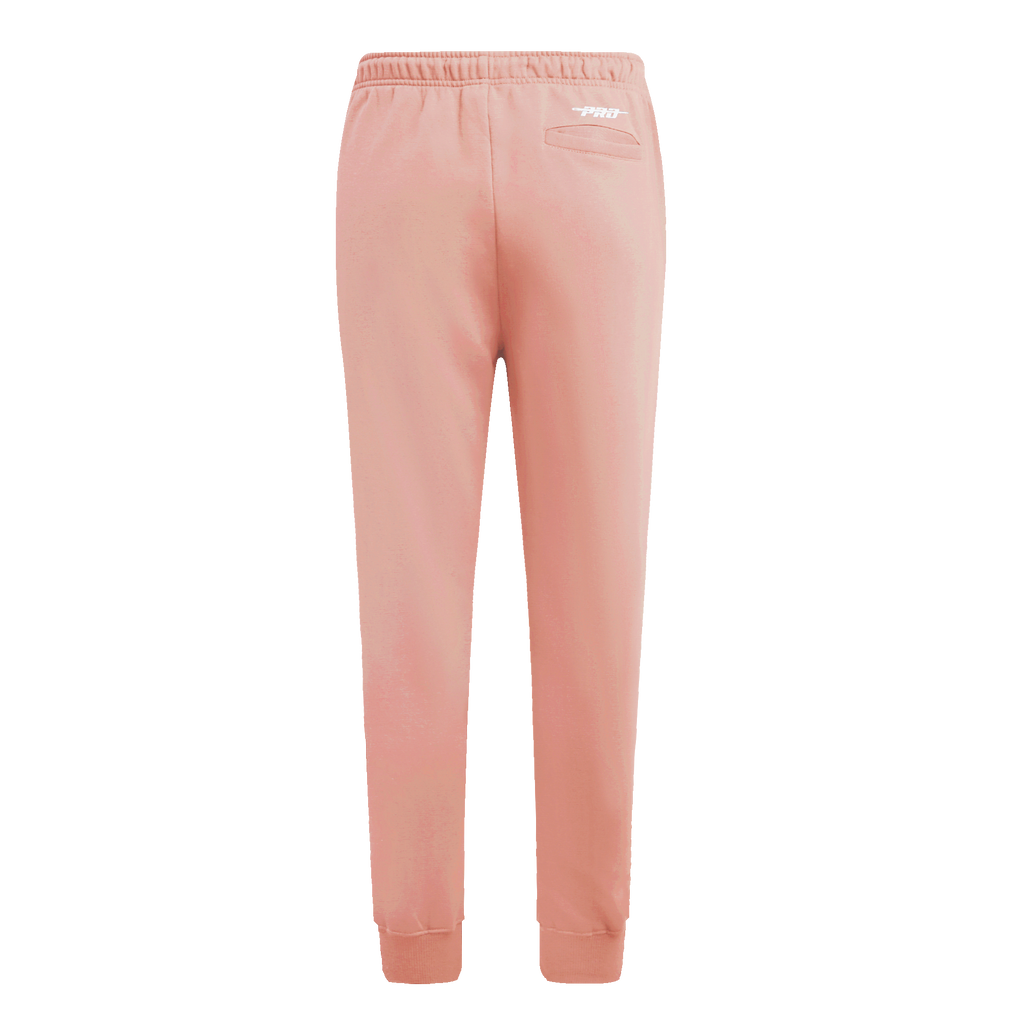 PRO STANDARD CLASSIC CHENILLE PANTALON OUATÉ EN MOLLETON À LOGO BLANC POUR FEMME (GOYAVE)