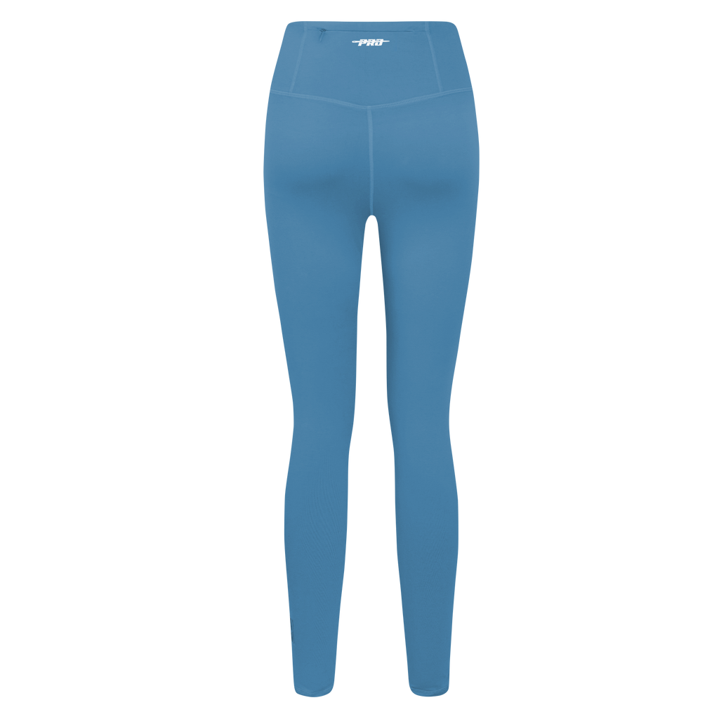 PRO STANDARD CLASSIC CHENILLE WHT LOGO WOMEN'S JERSEY LEGGING (STEEL BLUE)
