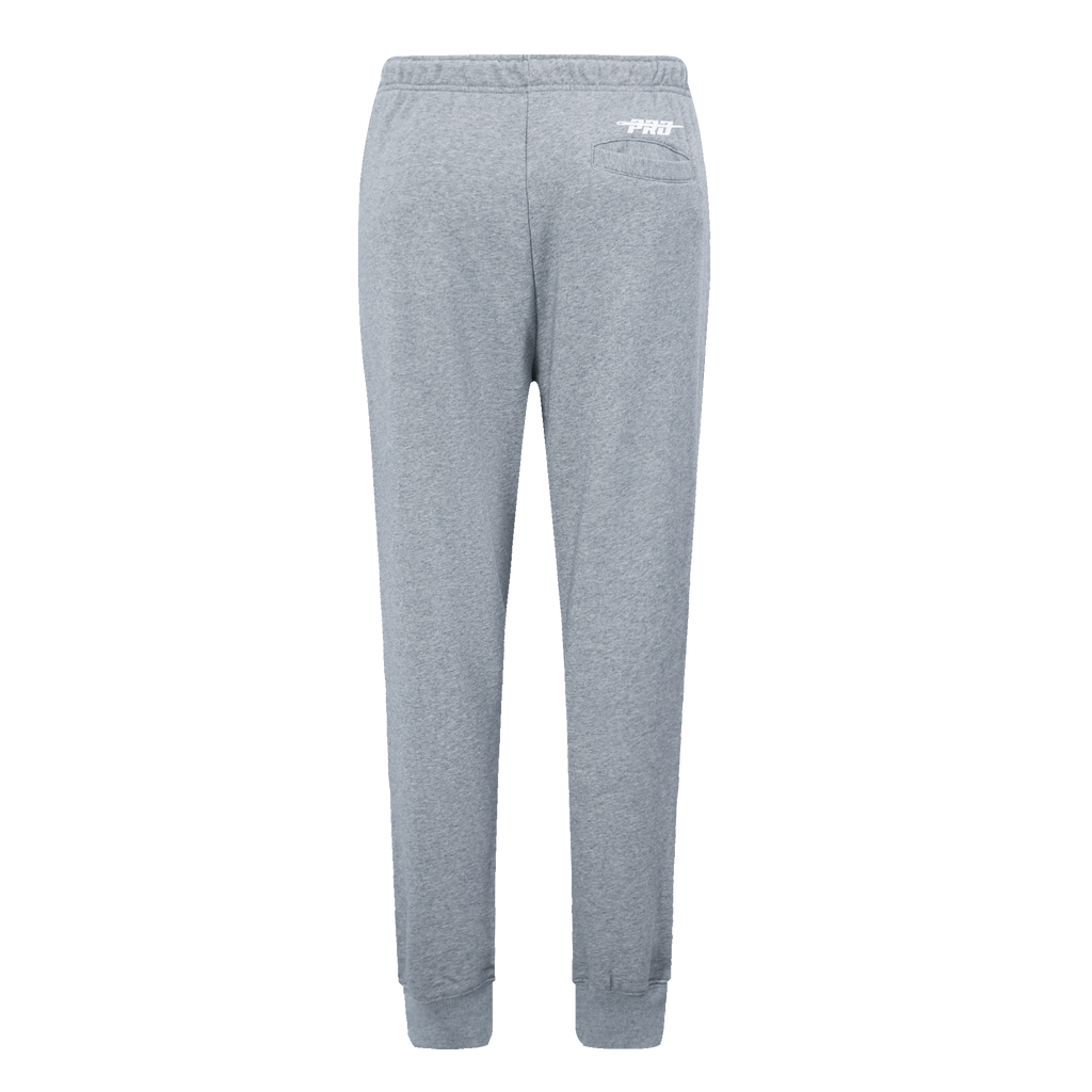 PRO STANDARD CLASSIC CHENILLE PANTALON OUATÉ EN MOLLETON À LOGO BLANC POUR FEMME (GRIS CHINÉ FONCÉ)
