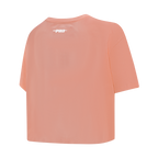 PRO STANDARD CLASSIC CHENILLE WHT LOGO WOMEN'S SJ BOXY TEE (GUAVA)