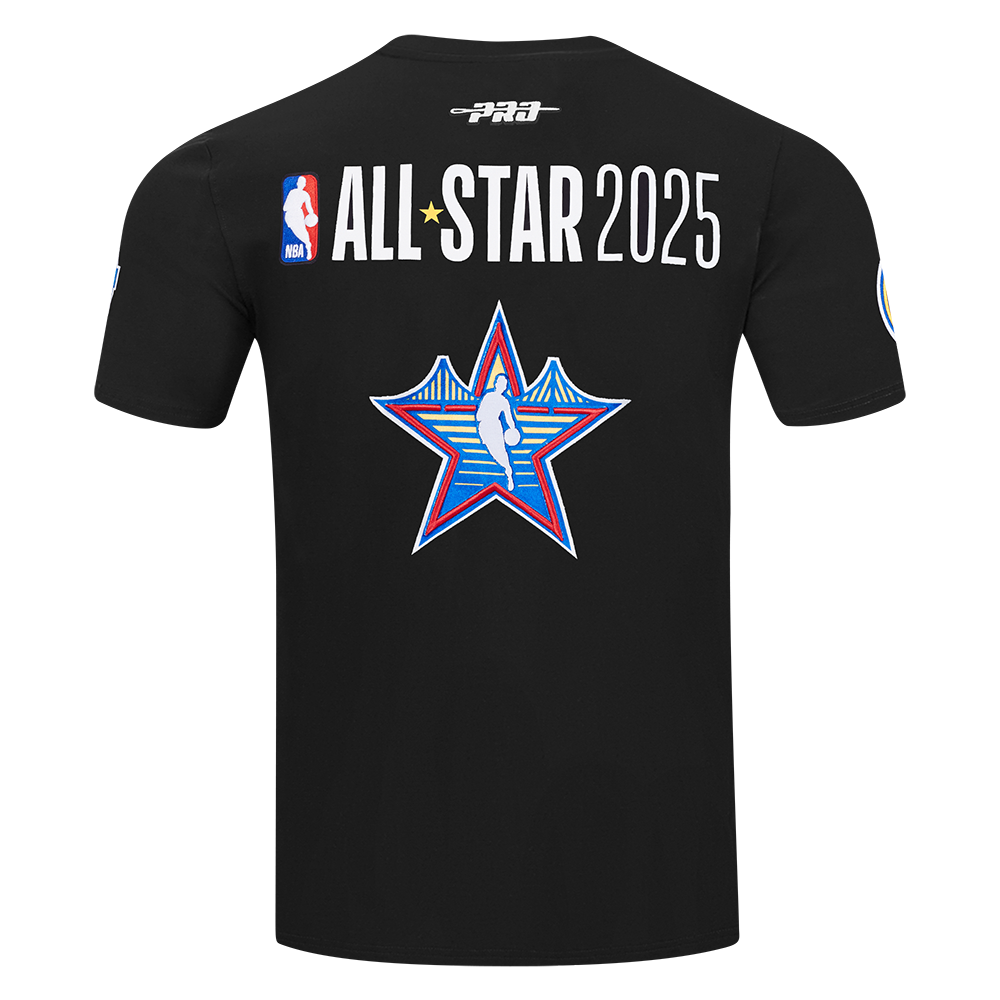 NBA ALL STAR 2025 MEN'S SINGLE JERSEY TEE (BLACK)
