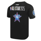 NBA ALL STAR 2025 MEN'S SINGLE JERSEY TEE (BLACK)