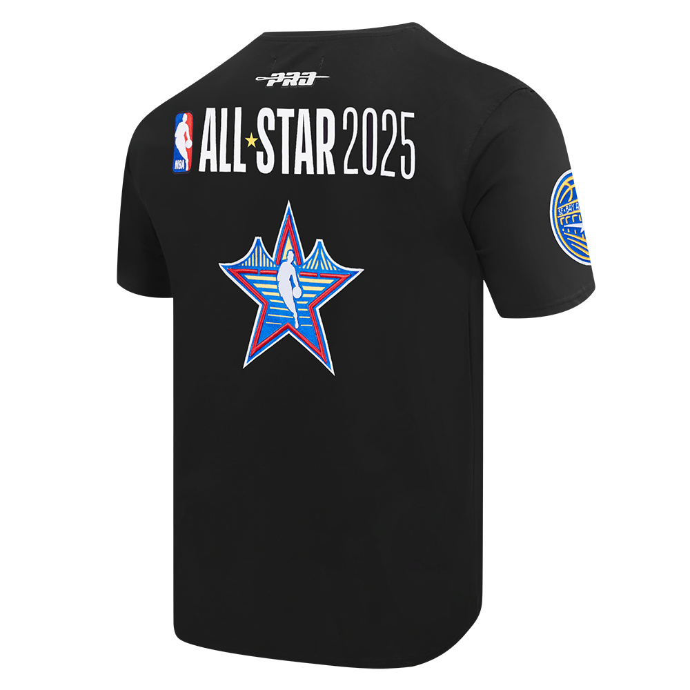 NBA ALL STAR 2025 MEN'S SINGLE JERSEY TEE (BLACK)