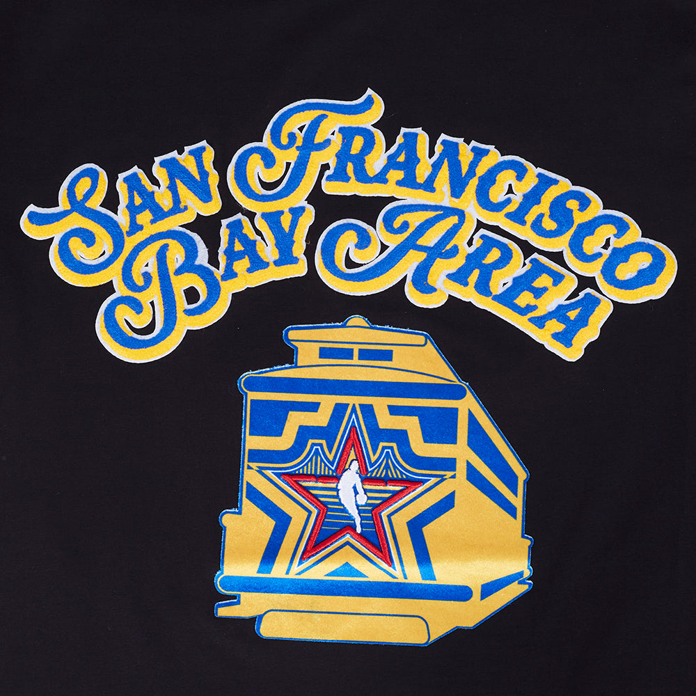 NBA ALL STAR 2025 MEN'S SINGLE JERSEY TEE (BLACK)