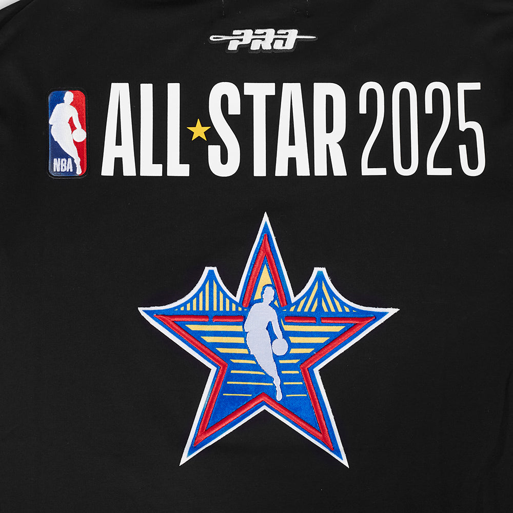 NBA ALL STAR 2025 MEN'S SINGLE JERSEY TEE (BLACK)
