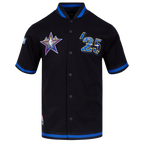 NBA ALL STAR 2025 PRO SS DOUBLE KNIT JACKET  (BLACK/ROYAL BLUE/BLACK)