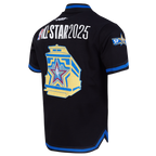 NBA ALL STAR 2025 PRO SS DOUBLE KNIT JACKET  (BLACK/ROYAL BLUE/BLACK)