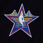 NBA ALL STAR 2025 PRO SS DOUBLE KNIT JACKET  (BLACK/ROYAL BLUE/BLACK)